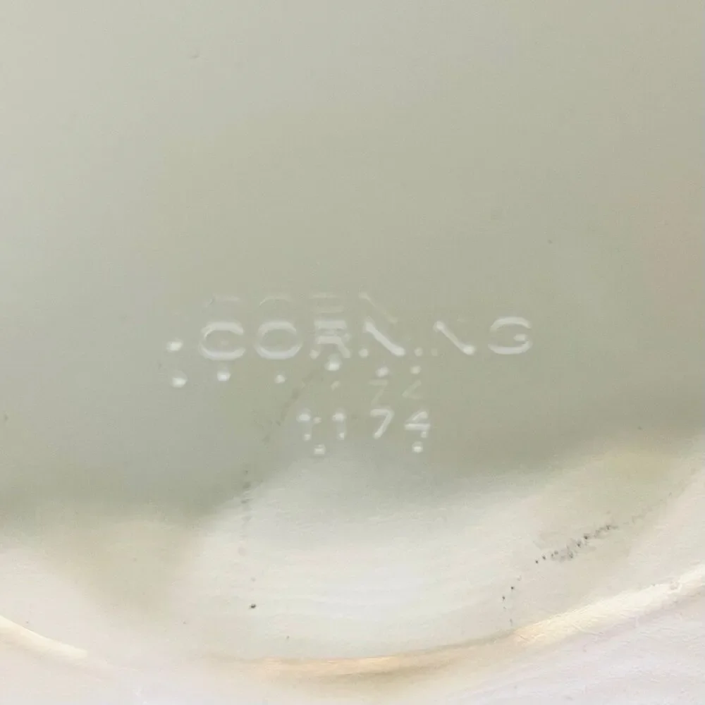 VISIONS Corning USA Amber Glass 1174 Casserole Dish 1 Qt With Lid